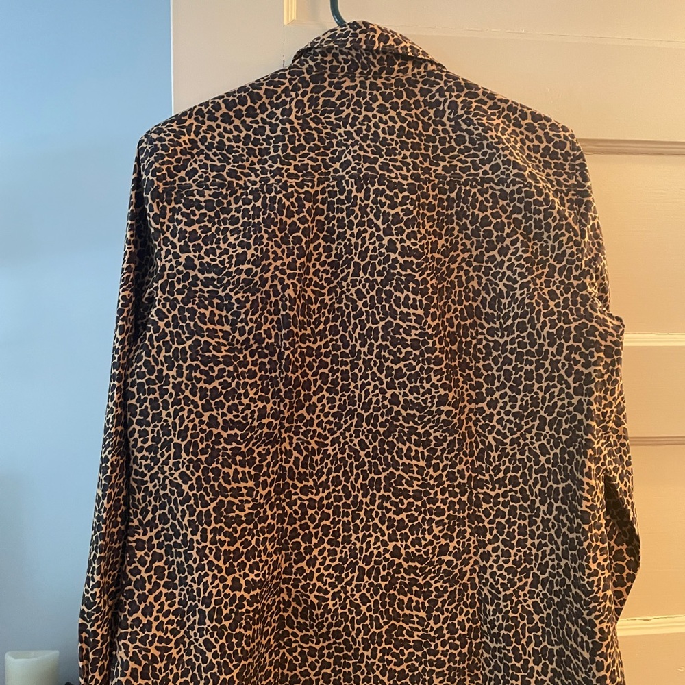 JCREW Leopard Shirt - Picture 4 of 4